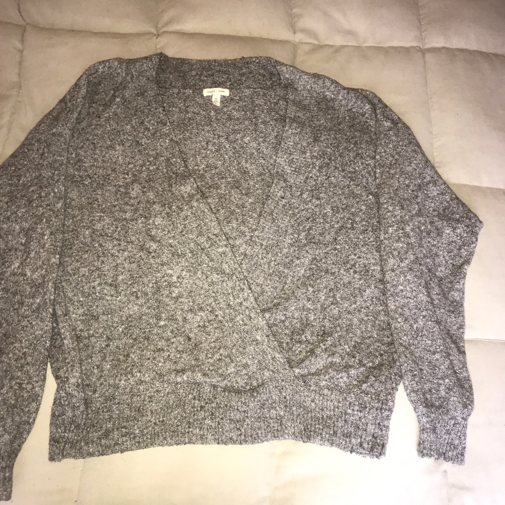 Silence + Noise Wrap Sweater - image 3